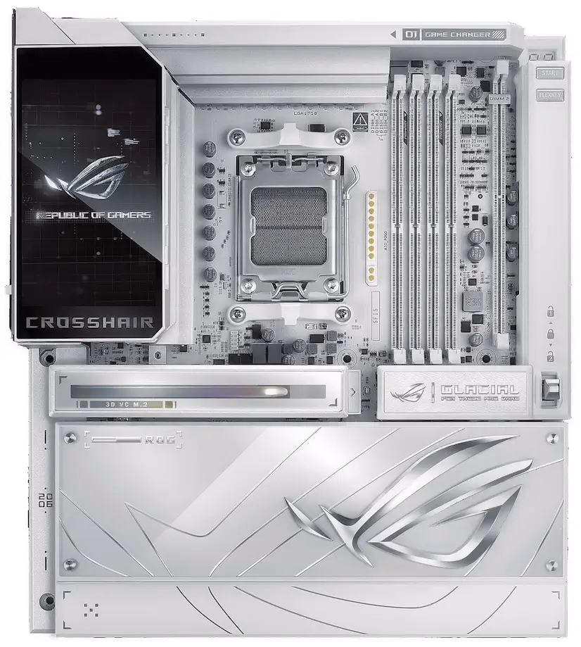 Madrid PC - Montaje Placa Base ASUS ROG CROSSHAIR X870E GLACIAL Madrid