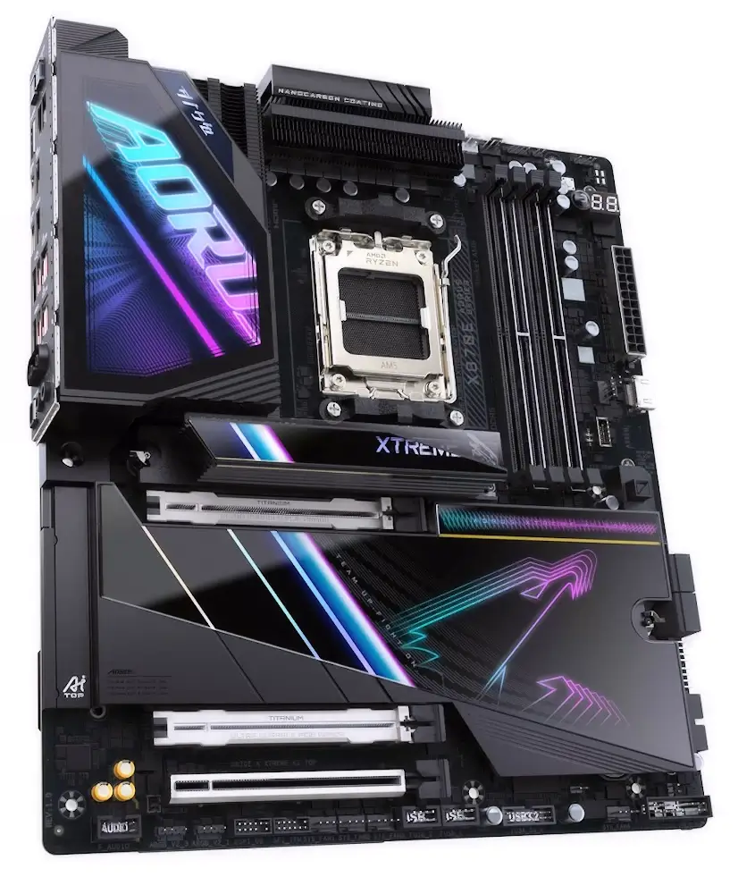 Montaje Placa Base GIGABYTE X870E AORUS XTREME X3D AI TOP Gaming PC Madrid