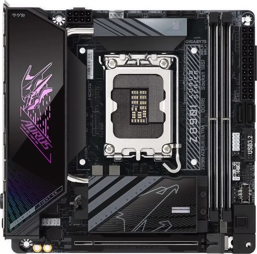 Montaje Placa Base Gigabyte Z890I AORUS ULTRA Gaming PC Madrid