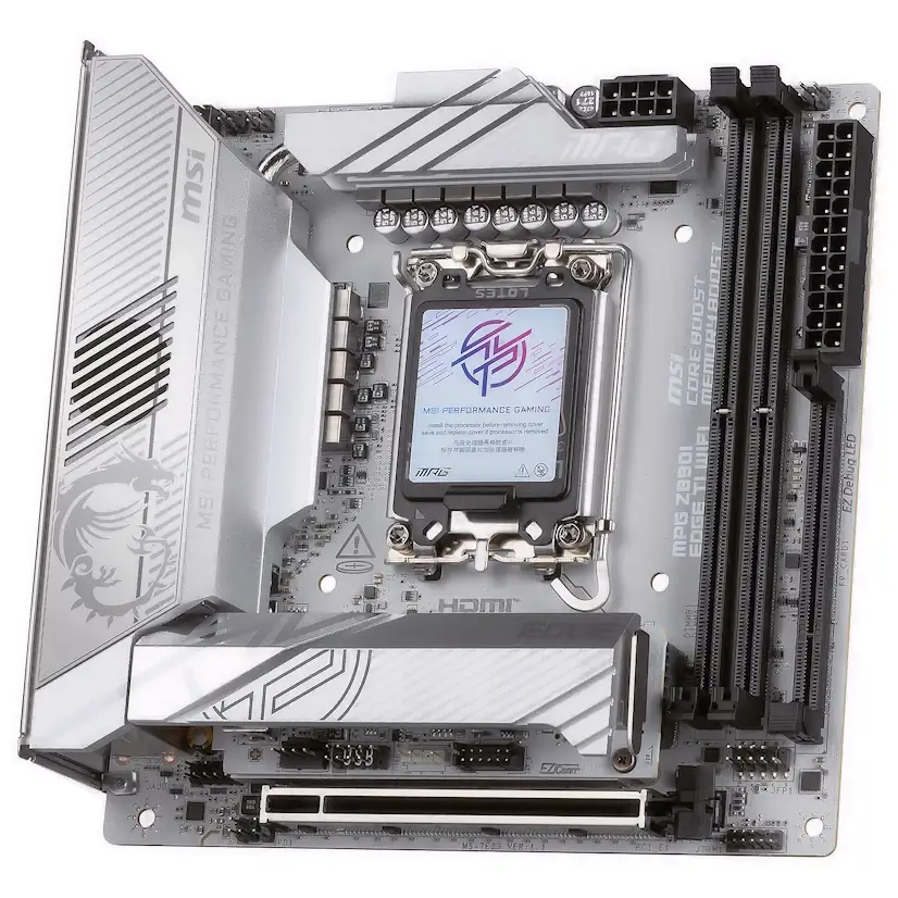 Montaje Placa Base MSI MPG Z890I EDGE TI WIFI Gaming PC Madrid